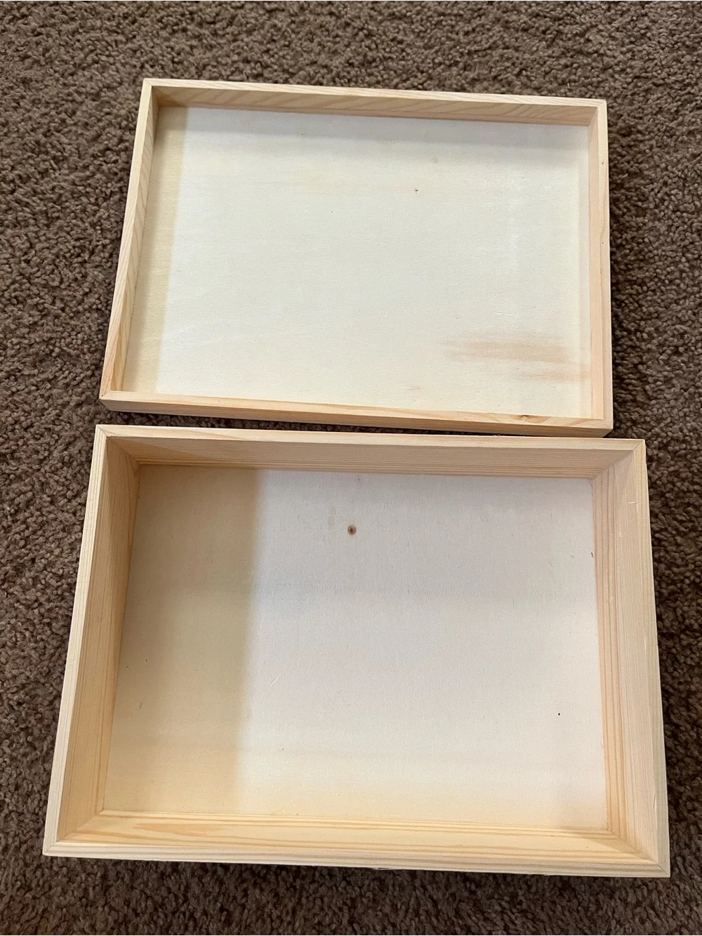 Operation Iraqi Freedom Wood Storage Box